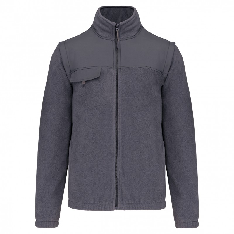 Veste polaire homme manches amovibles - WK9105