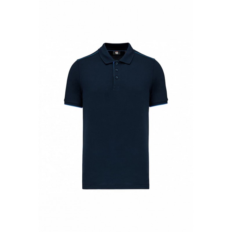 Polo ambulancier homme liseré 220g P/C - WK270