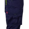 Pantalon ambulancier stretch bicolore - 103008S