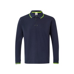 Polo ambulancier homme liseré ML 180g C/P - DEV-105515